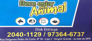 bem estar animal - sponsor